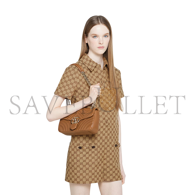 G*u*i gg marmont medium shoulder bag 837267 (26*15*7cm)